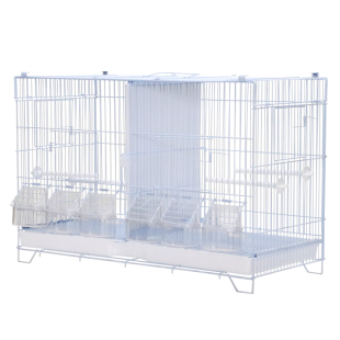 粤迪 分隔相通组合鹦鹉群鸟笼子别墅豪华繁殖笼鸟笼虎皮牡丹1801