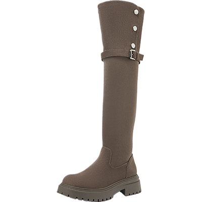 康莉骑士靴长筒靴显腿直