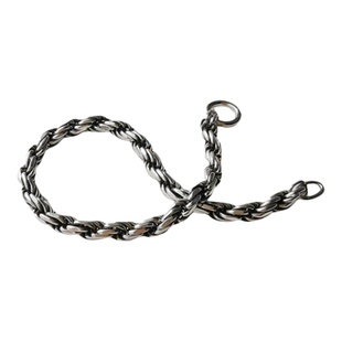 毕亨特s925银链子 麻花手链 银珠串链 单链价格