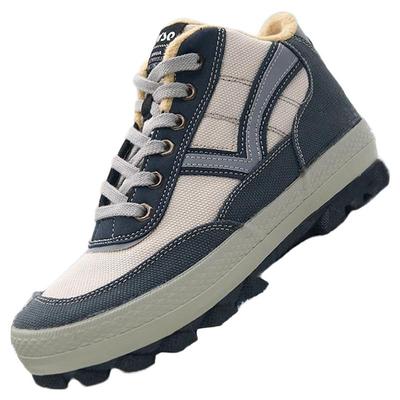 3537耐磨高帮加绒加厚解放鞋棉鞋