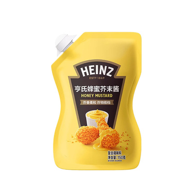 亨氏蜂蜜芥末酱150g蘸酱