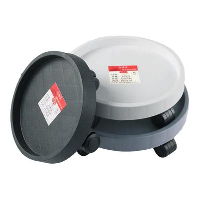 花盆托盘带万向轮塑料加厚盆栽垫底移动底座接水滚轮大号圆形底托