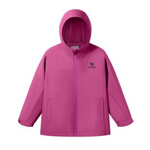 骆驼童装儿童冲锋衣三合一户外保暖女童滑雪服加绒防水男大童外套