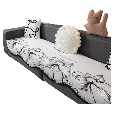 小香风客厅防滑异形沙发垫