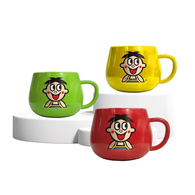 旺仔俱乐部可爱马克杯