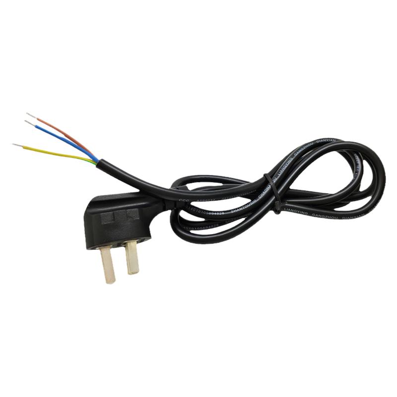 电源线插头两脚三孔连接线220v