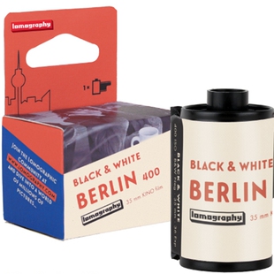 Lomography乐魔 Berlin Kino ISO 400 柏林电影黑白胶卷 135 120