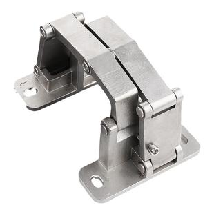 干挂石材门铰链消防栓铰链瓷砖隐形门合页管井门重型不锈钢铰链