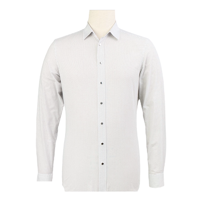 商务纯棉数码印花高档修身衬衣