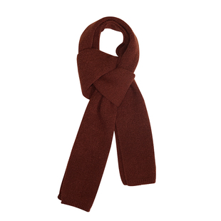 zopiclone人手一条！兔绒包芯纱彩色小围巾搭配的点睛之笔