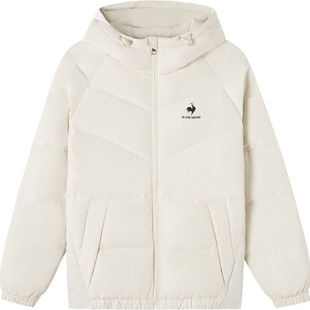 乐卡克法国公鸡官方正品男女同款秋冬经典防风运动短款羽绒服