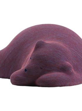 瑞士Vitra创意熊靠垫坐凳摆件