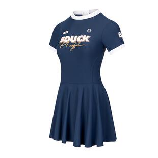 B.Duck泳衣女2025新款遮肚显瘦纯欲高级感少女沙滩游泳馆专业泳装