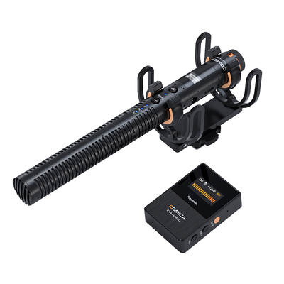 科唛无线指向性麦克风录收音枪麦