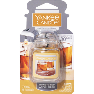 YankeeCandle扬基汽车香水车载香薰固体车用挂饰持久留香旅行香氛