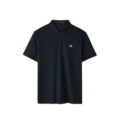 海澜之家POLO衫男翻领t恤爸爸款