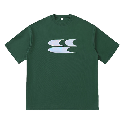 CryingCenter金属镭射短袖