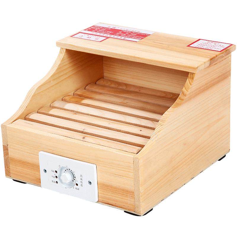 烤脚实木取暖器烤火箱暖脚神器烤火器电火桶烤火炉取暖器家用节能