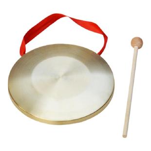 铜锣鼓镲启智道具儿童奥尔夫打击乐器抓周宝宝周岁三句半小锣敲钹