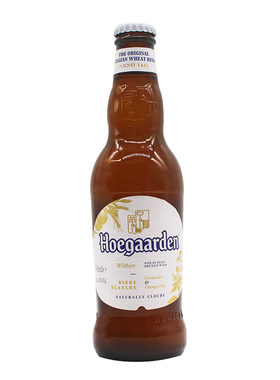 比利时Hoegaarden啤酒330mI瓶装