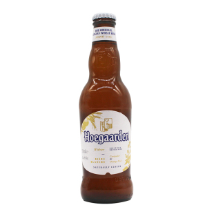 比利时Hoegaarden白啤酒330ml*5福佳白壕佳登赫加登瓶装聚会饮品