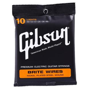 美产 Gibson 吉普森琴弦 SEG HVR10 BWR9 LES10 电吉他琴弦 09-42
