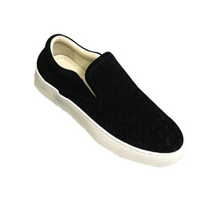 2025春秋季BOYE.BV.DG男鞋欧洲站乐福鞋磨砂皮编织一脚蹬休闲板鞋