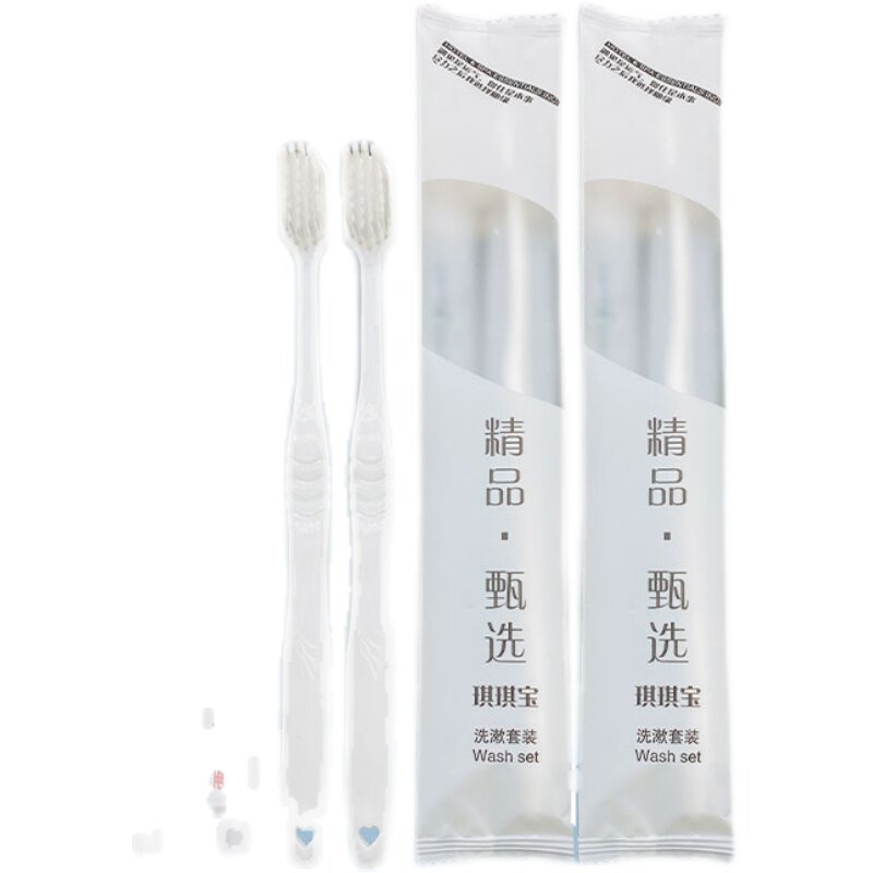宾馆酒店用软毛一次性牙刷牙膏