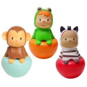 Smoby不倒翁玩具新生儿安抚婴儿6-12个月宝宝早教益智爬爬行垫