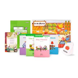 斑马英语分级阅读启蒙教材绘本思维逻辑训练书籍数学启蒙读物3一6岁儿童古诗幼儿识字早教书送配套线上AI动画内容阅读指导