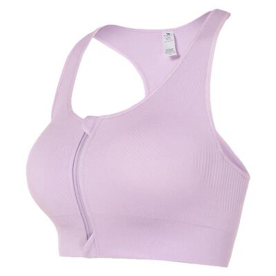 骆驼健身文胸女聚拢防震运动内衣