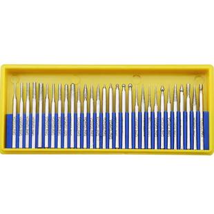 金刚石打磨头金刚砂磨头2.35 3mm套装电磨头合金雕刻玉石去皮磨针