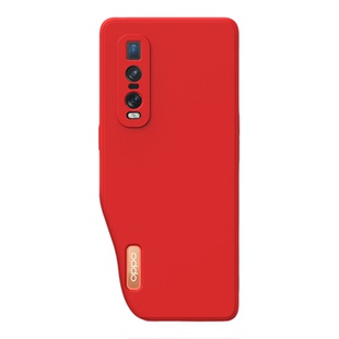 新年红适用oppoFindX2Pro手机壳OPPO新款findx2硅胶套find兰博基尼版x2por本命年红色马年opx防摔男女软oppox