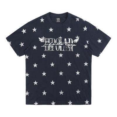 BIPOLAR闪粉星星短袖T恤ins风