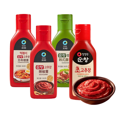 清净园辣椒酱300g瓶装韩国进口