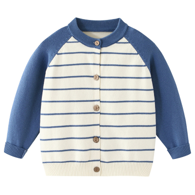 男童纯棉毛衣开衫薄款春秋针织衫