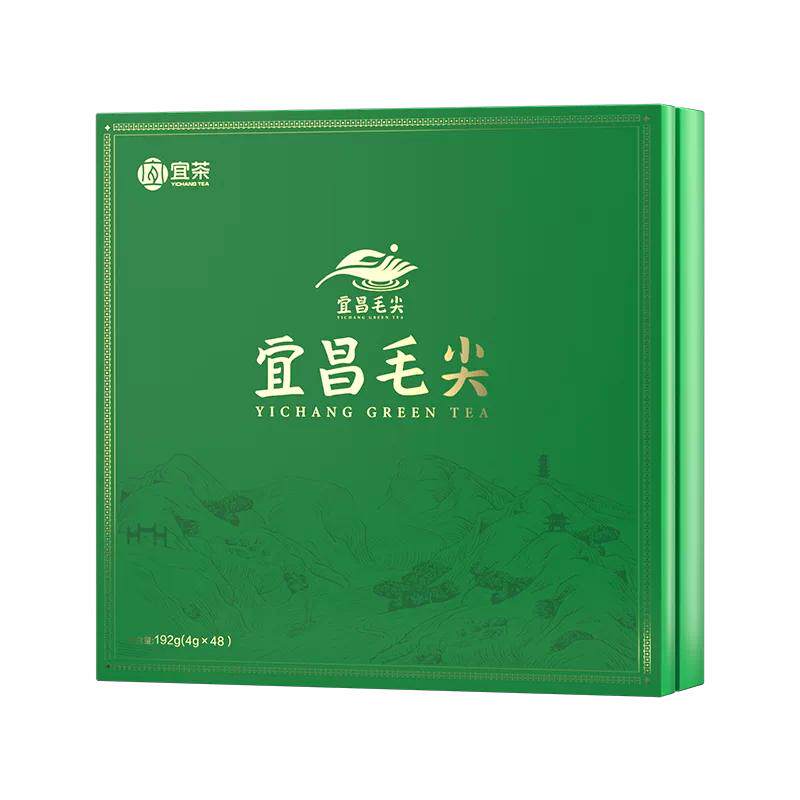 宜昌毛尖茶叶年货礼盒送长辈192g