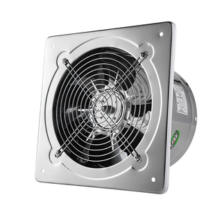 凯嵊排气扇厨房换气扇强力家用油烟抽吸力风机方形墙壁式排风扇