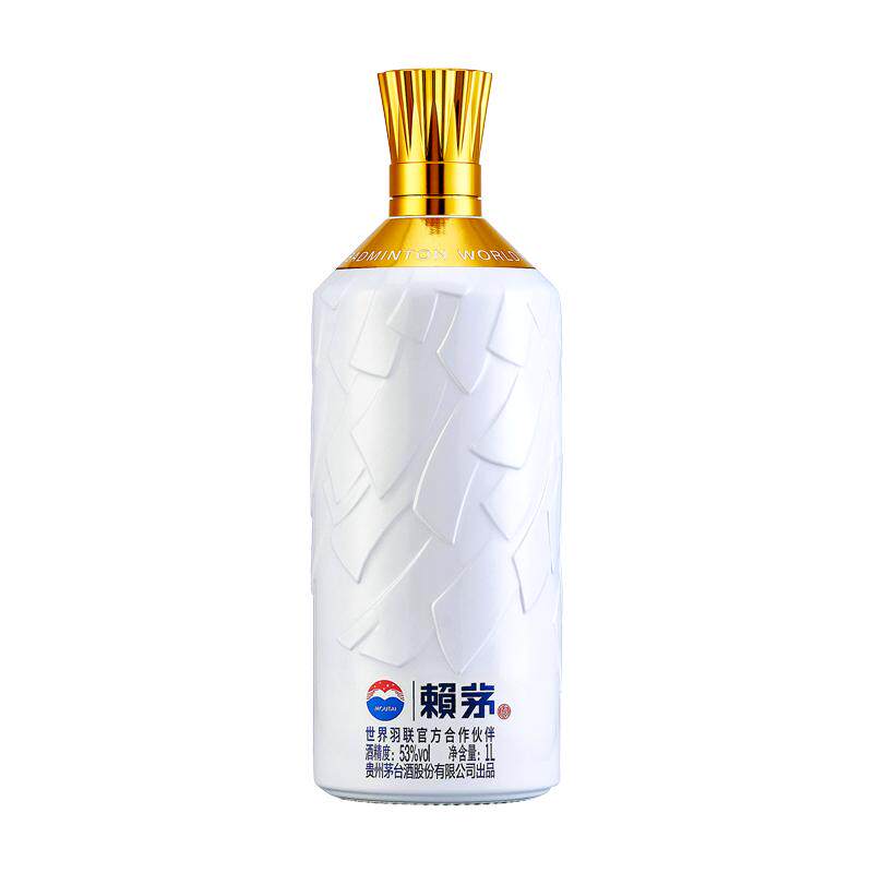 贵州赖茅世界羽联纪念酒高端酱香型白酒摆柜收藏送礼盒装53度1L*1