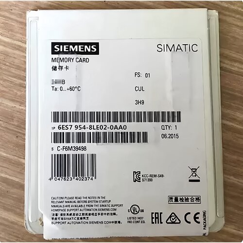 议价西门子6ES7954-8LE02-0AA0存储卡12MB原装正品6ES79548LE020A