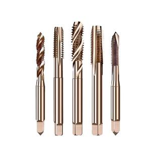 含钴不锈钢攻丝专用丝锥大全机用先端螺旋丝攻钻头m3m4m5m6m8m10