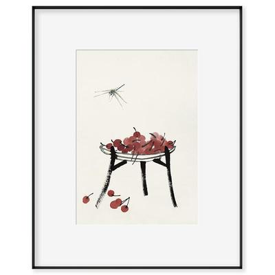 荣宝斋复刻新中式风卧室餐装饰画