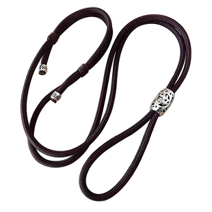 纯银平安扣专用挂绳翡翠吊坠绳男款项链绳红绳女款蜜蜡黄金挂件绳