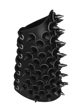 尖刺铆钉塑料圆柱系绳子朋克手链