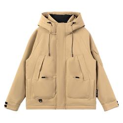 王一博同款男女同款工装羽绒服