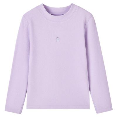 全棉时代儿童打底衫t恤男童女童长袖t恤纯棉保暖秋衣上衣冬季新款