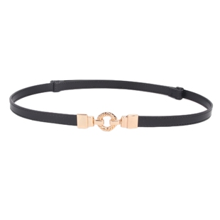 细腰带女士束腰装饰西装大衣纯牛皮腰链皮带搭配裙子收腰真皮腰封