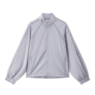 佐丹奴工装风夹克女春季新款防风撞色边宽松立领风衣外套13375142