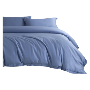 A类200支夏季天丝被套单件150x200纯色贡缎200x230cm被罩三件套