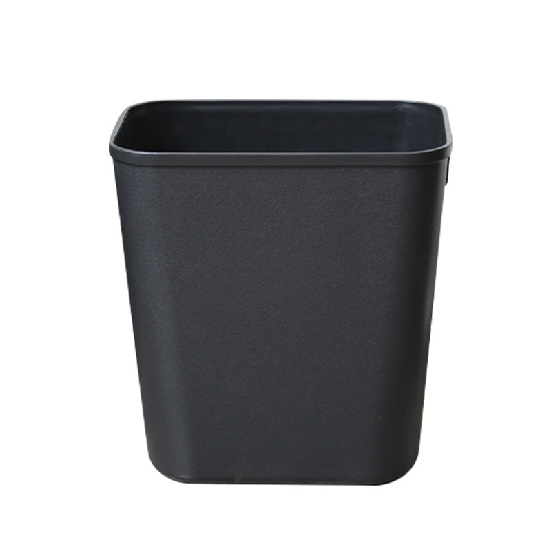 酒店客房无盖阻燃塑料桶方形8L